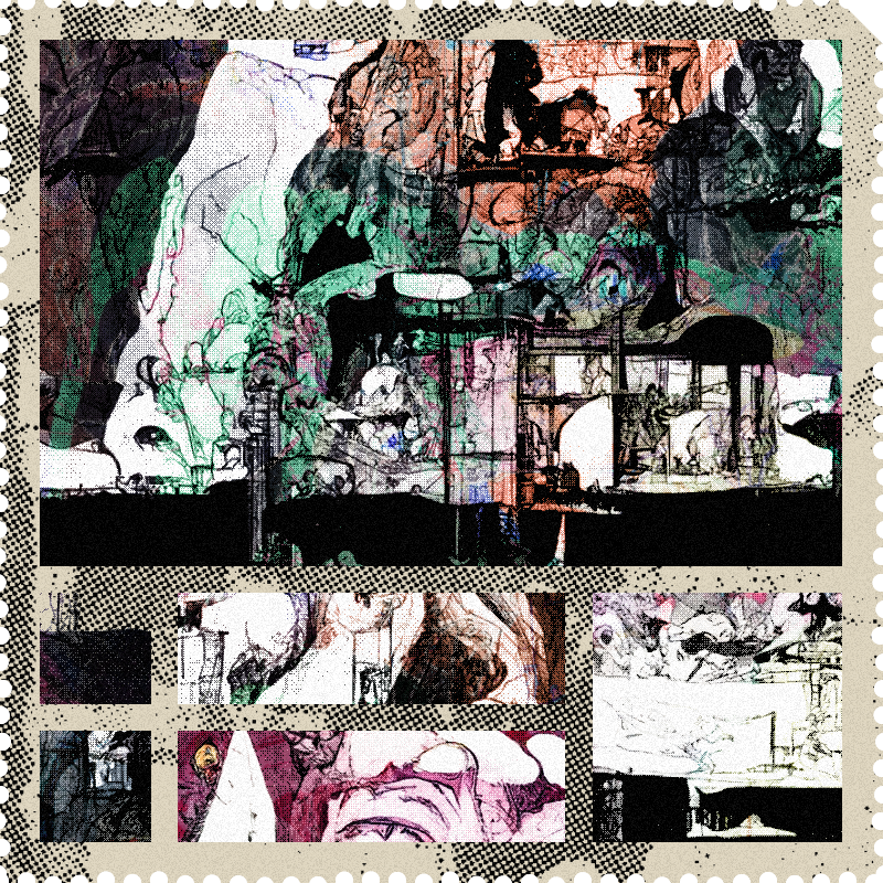 Nowhere Stamps #43 static NFT preview