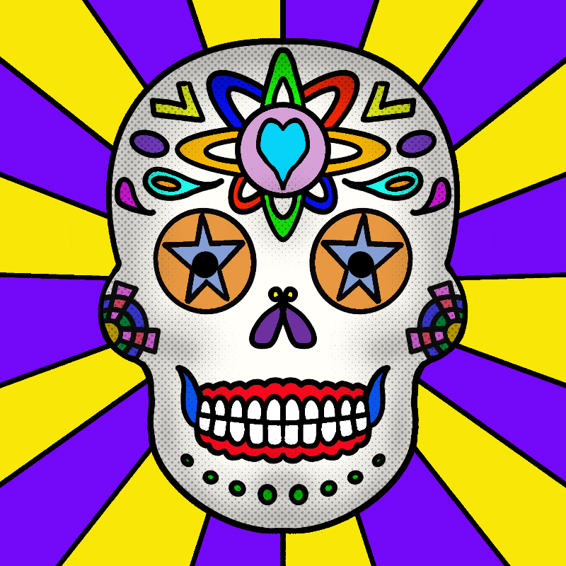 Sugar Skulls #181 static NFT preview