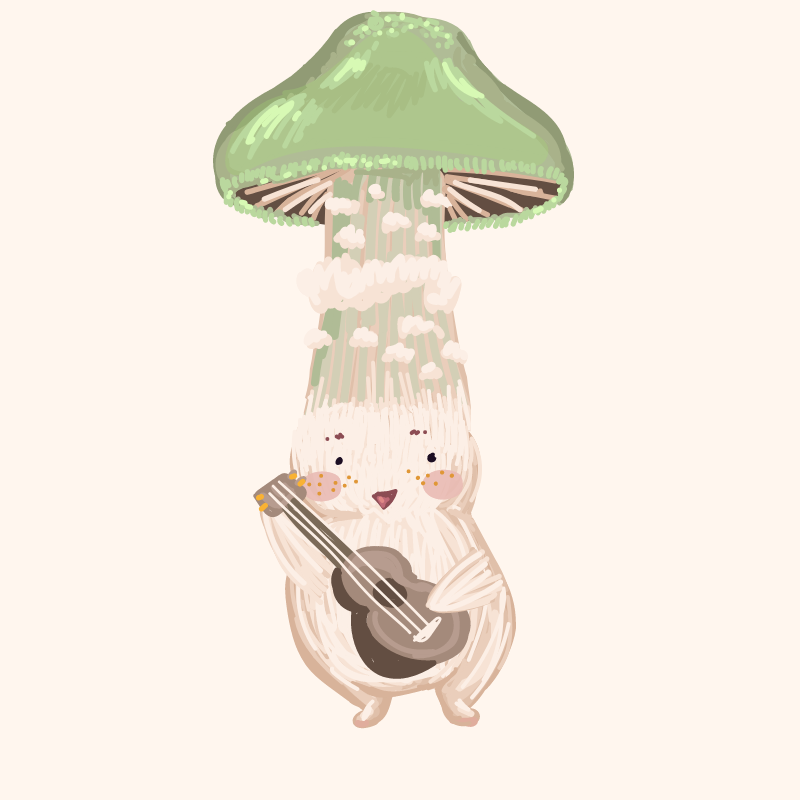 Cute Mushrooms Forest Guys #31 static token preview