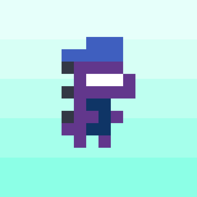 Coded Tiny Dinos #343 static token preview