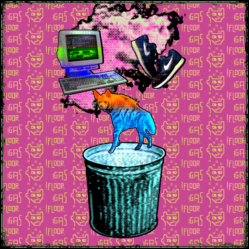 TRASH Erector V 2.0 #55 static NFT preview