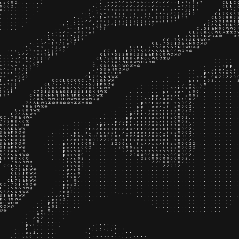 Praxis 002 #97 static NFT preview
