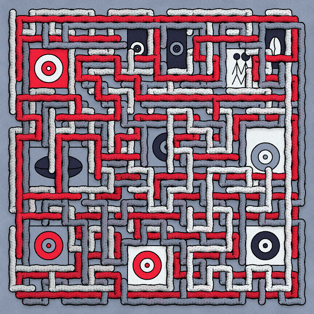 Intertwined #246 static NFT preview