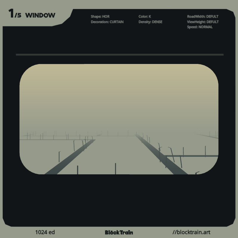 BlockTrain Window #278 static NFT preview