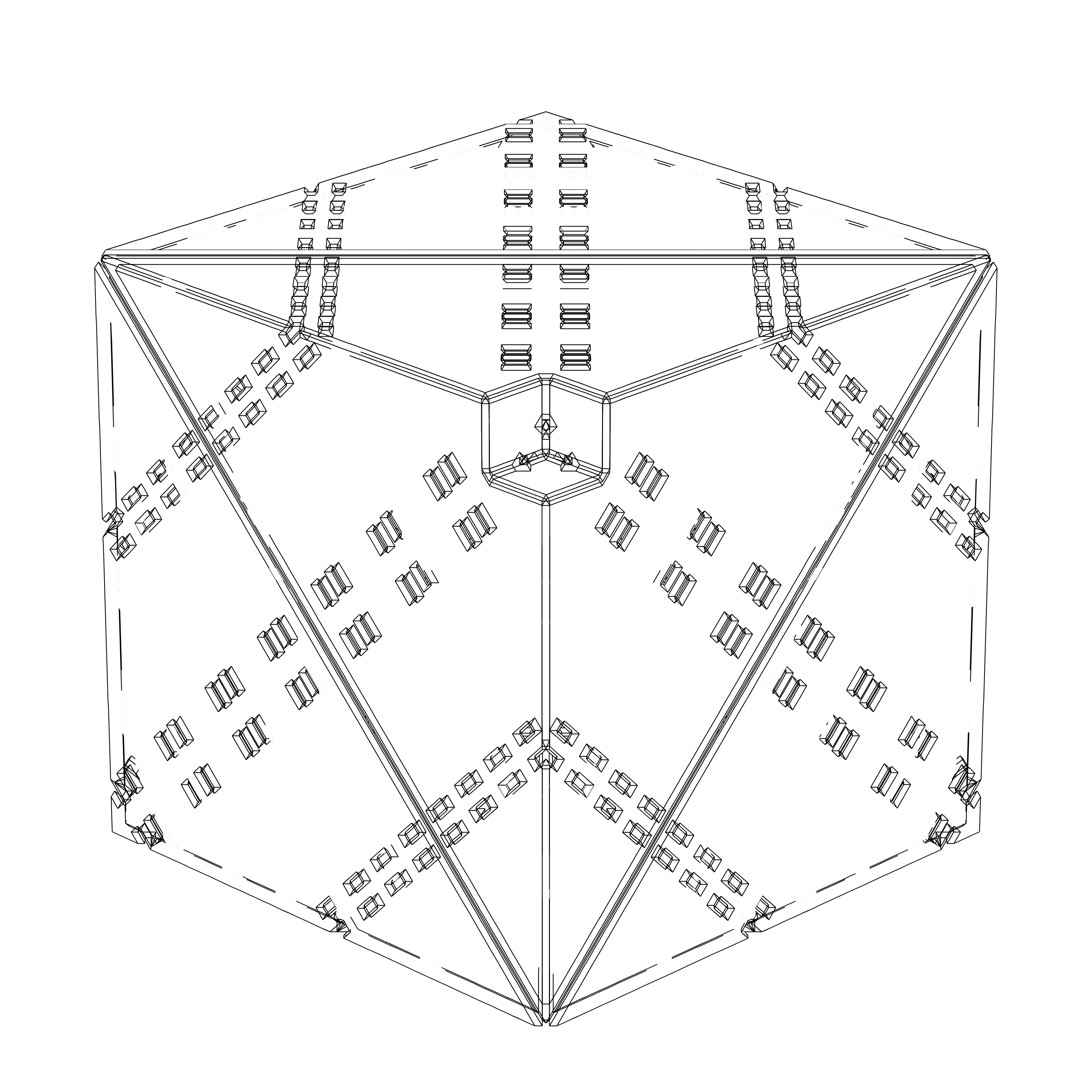 LL21 Alien Art Cube #664 static token preview