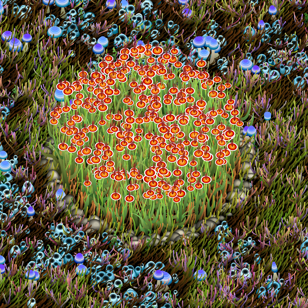 Noisy Gardens #50 static NFT preview
