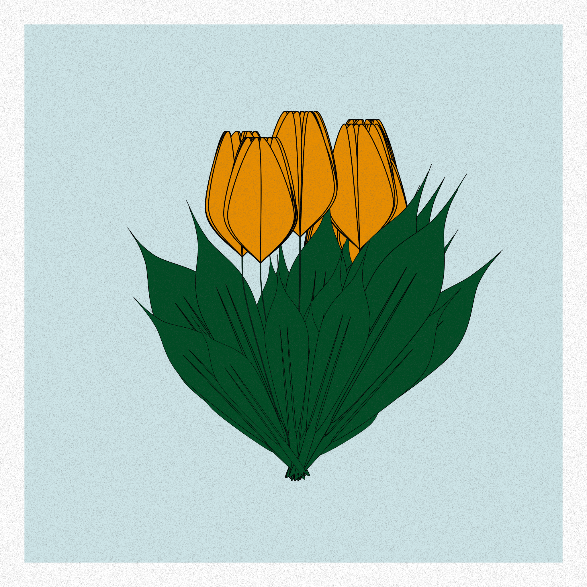 Flowers #65 static NFT preview