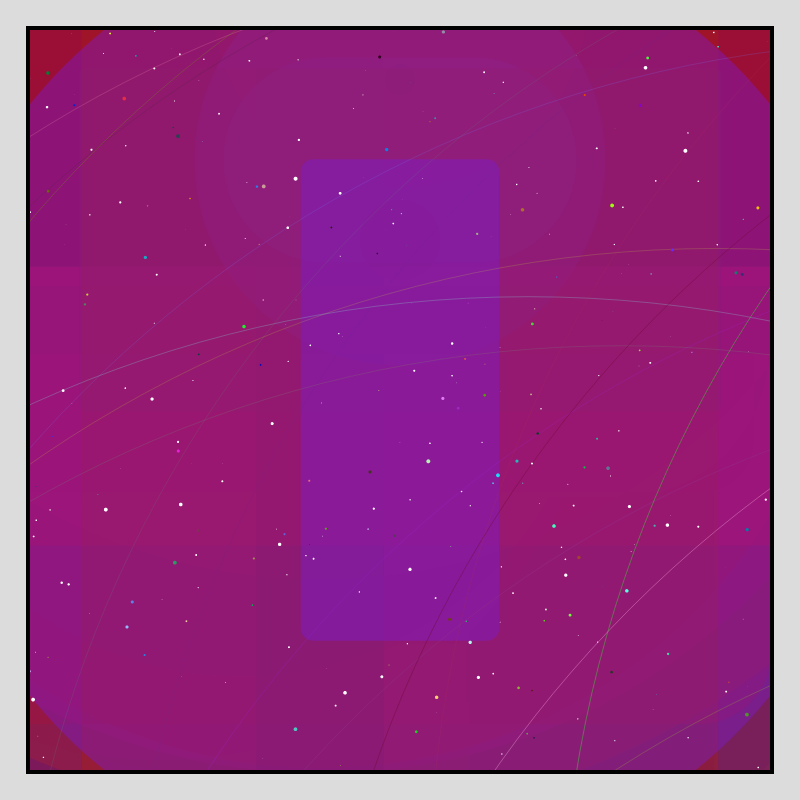 Color Field Starry B #244 static token preview
