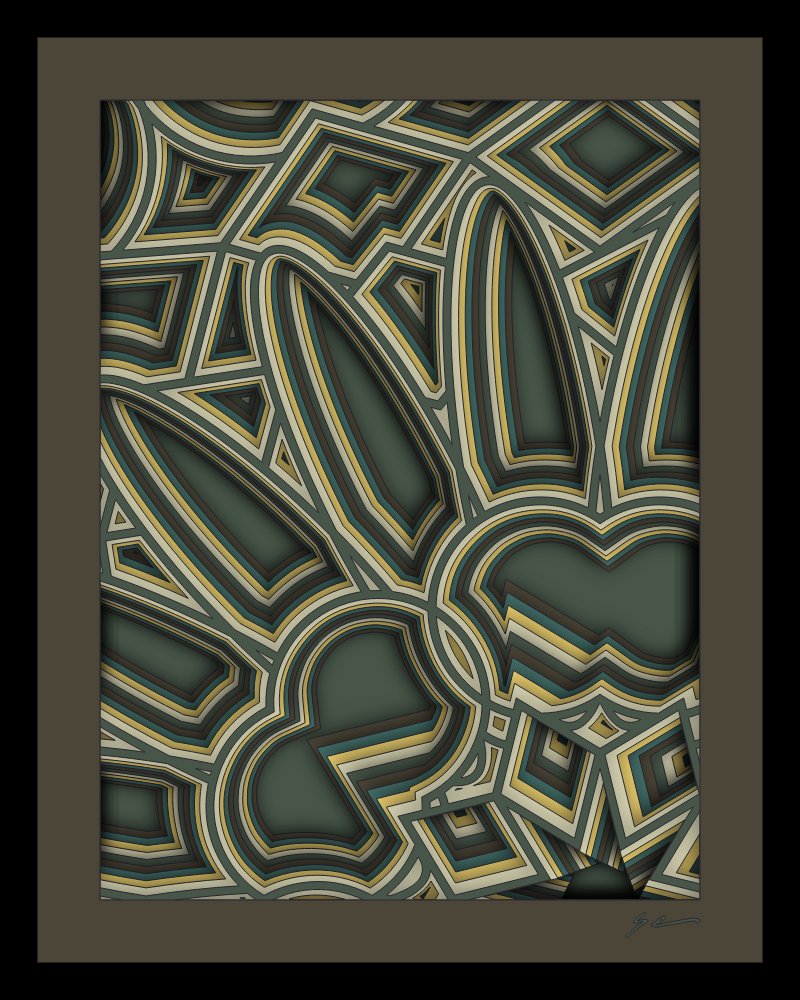 fx(mandala) #215 static NFT preview