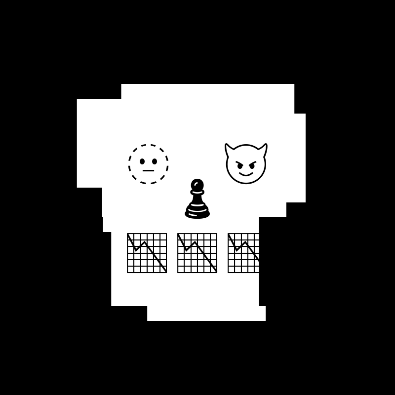 NotSkull(B&W) #144 static token preview