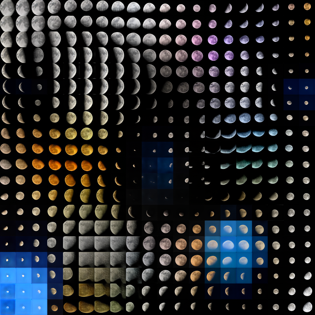 Waxing Crescent #25 static token preview