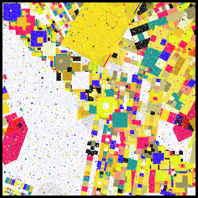 Abstract Life #135 static NFT preview