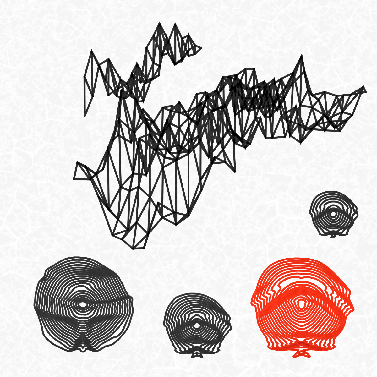 Plottable Wireframe (8 frames) #248 static NFT preview