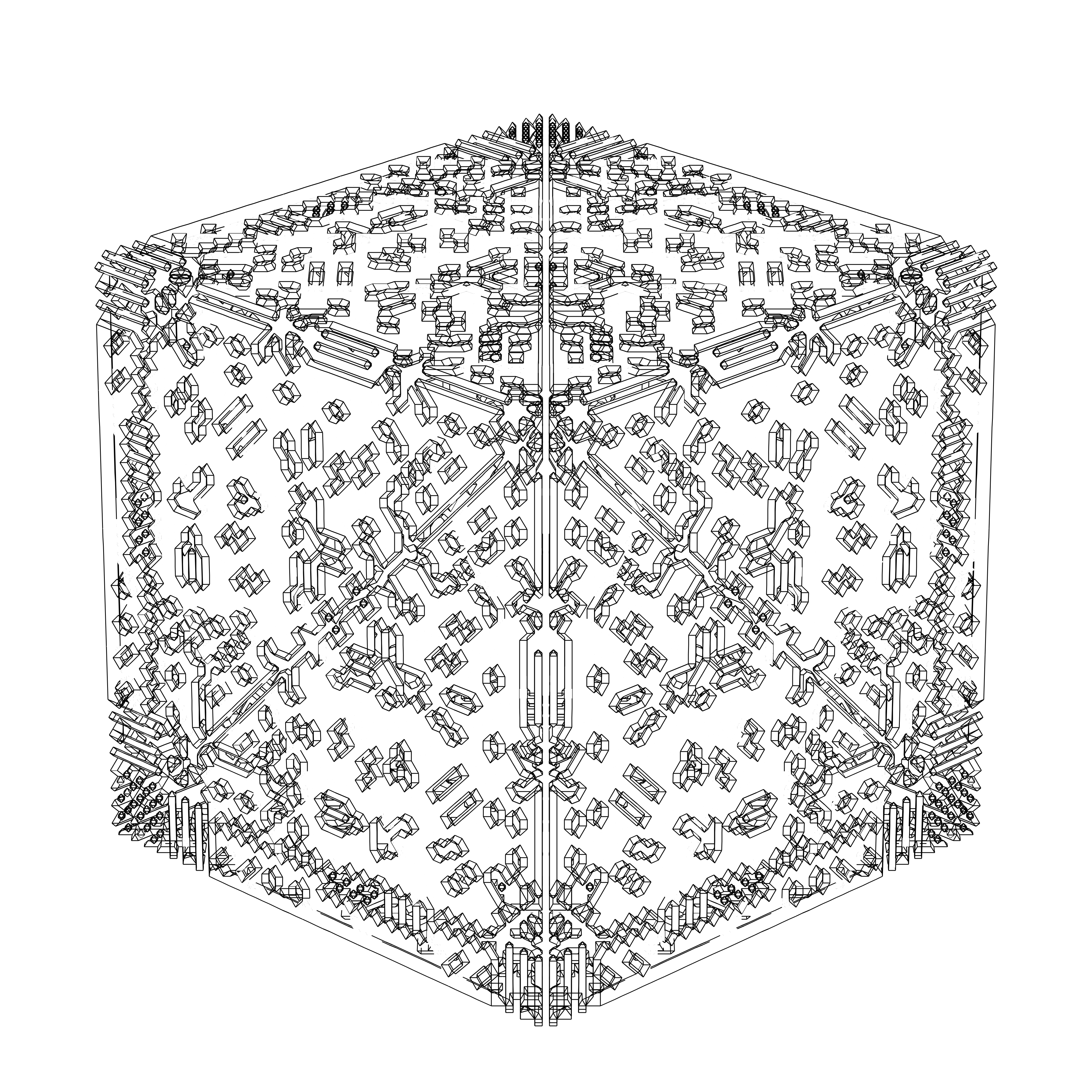 LL21 Alien Art Cube #386 static NFT preview