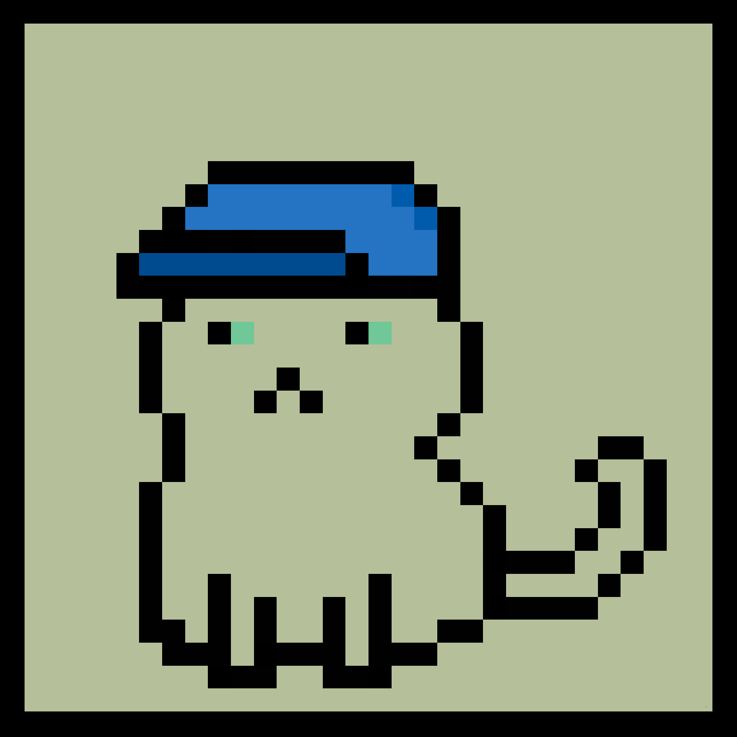 Lazy Kitties #760 static token preview