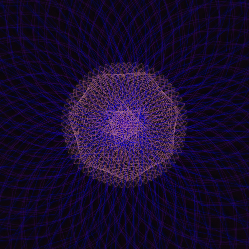MathArt：FxHash #34 static NFT preview