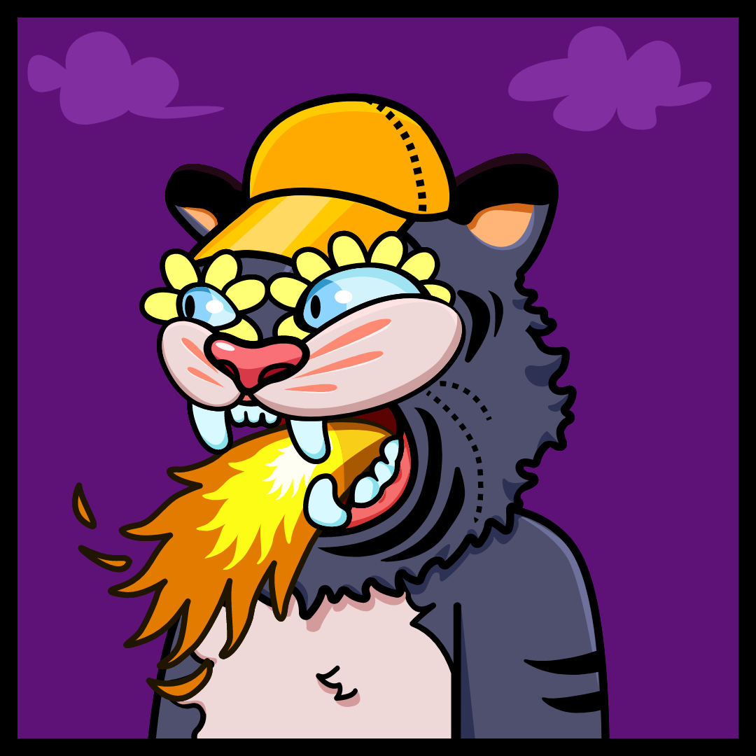 TIGERS Bored Club #164 static NFT preview