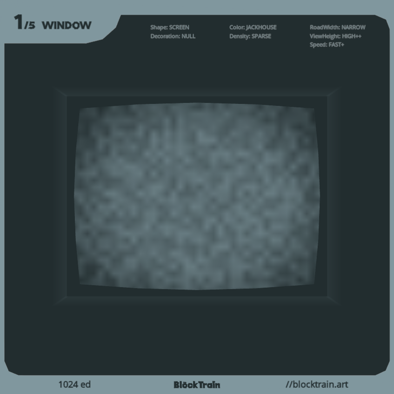 BlockTrain Window #308 static token preview