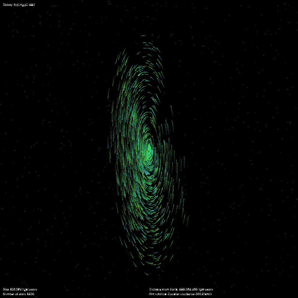 Spacelike #59 static NFT preview
