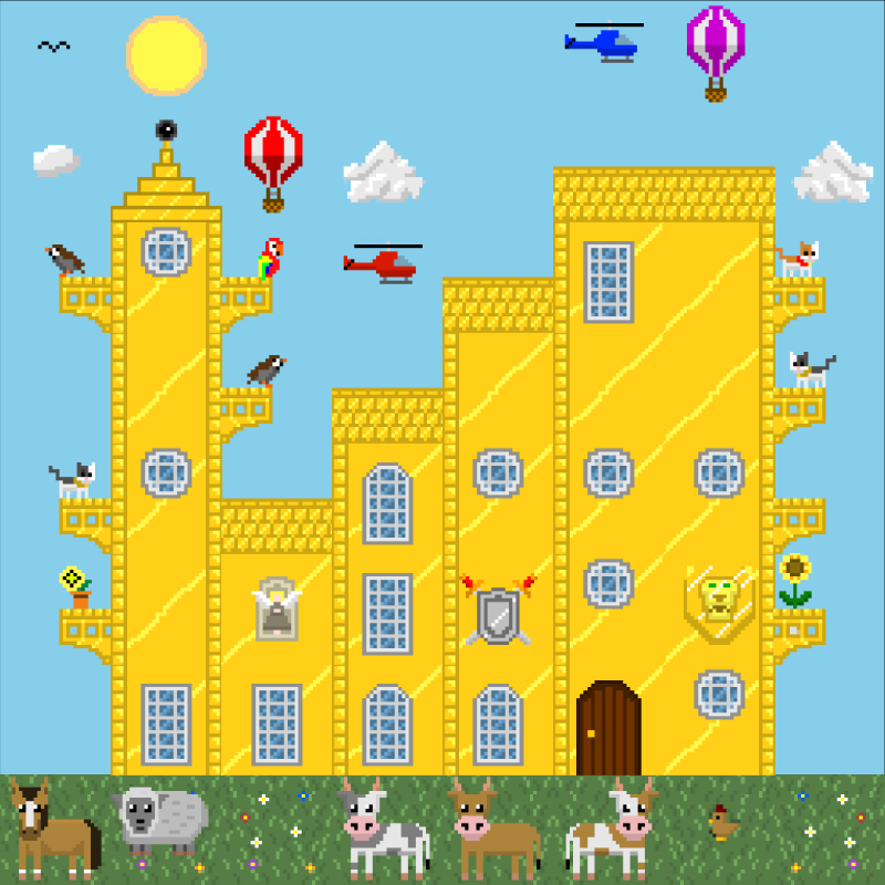 2D Mansion #70 static token preview