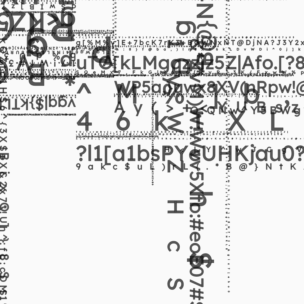 Typing #85 static NFT preview