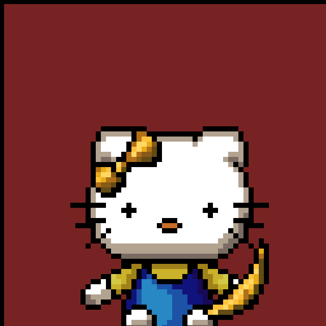 Tezzo Kitty #38 static NFT preview