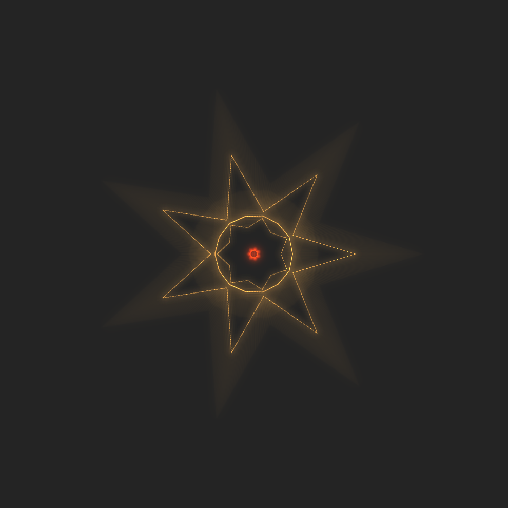 Neon Kaleido #136 static token preview