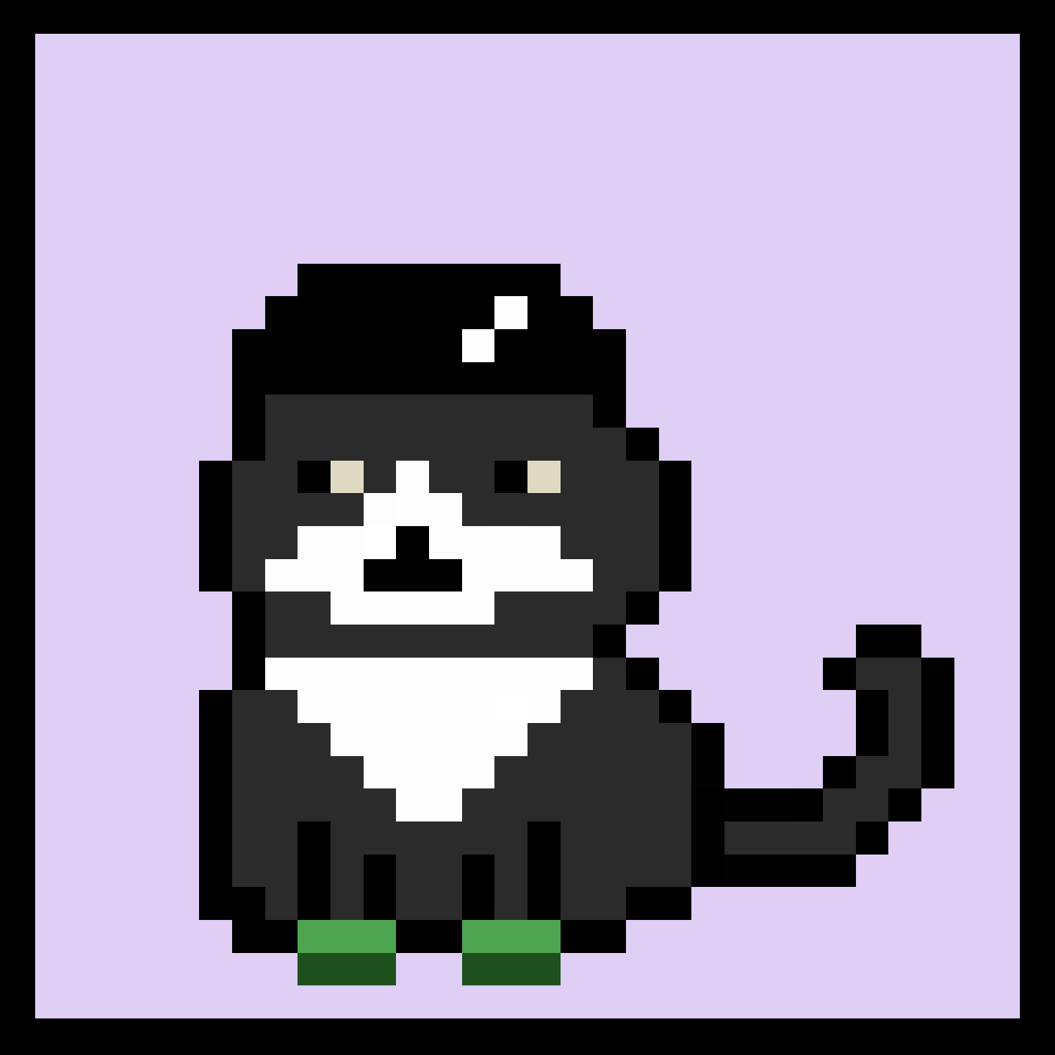 Lazy Kitties #1182 static token preview