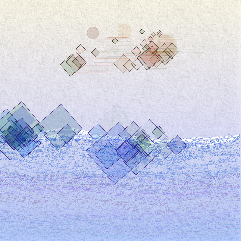 Icebergs #55 static NFT preview