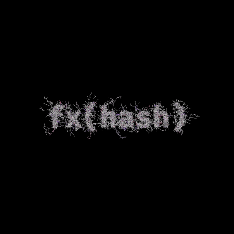 FXHASH Logo with Features #442 static token preview