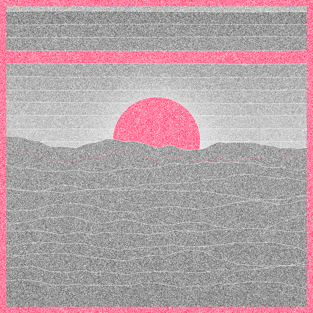 Sunset in Hashland #204 static token preview