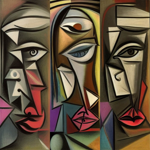 Cubism Faces project preview
