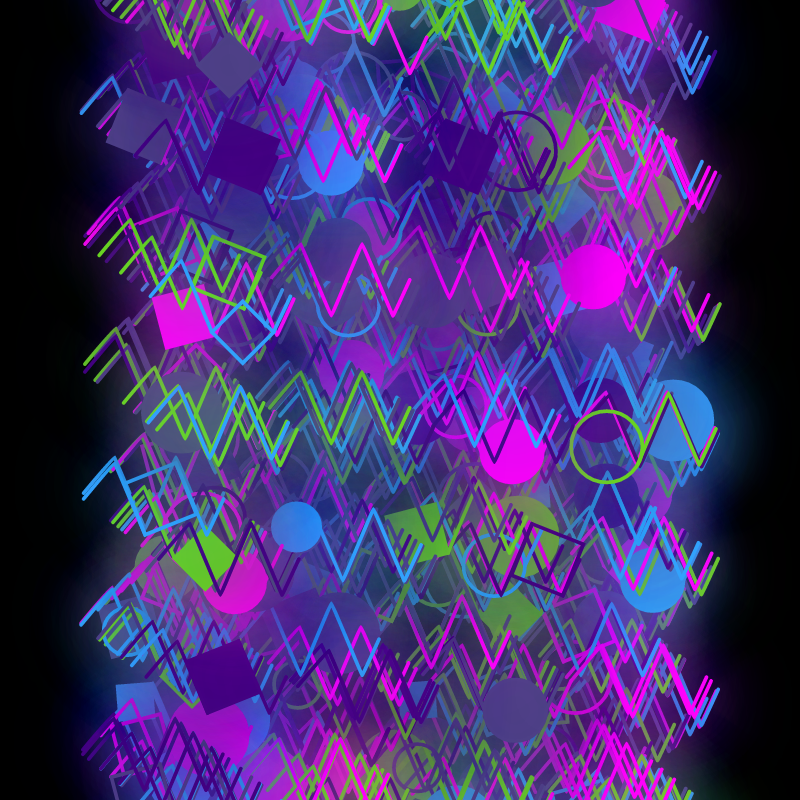 Arcade Lights #147 static NFT preview