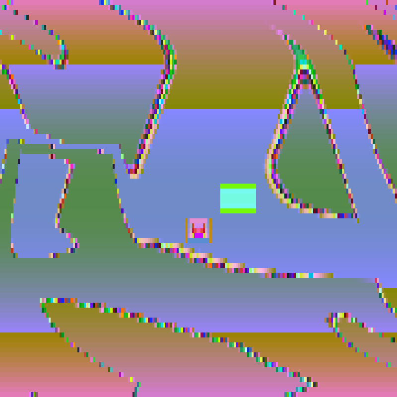 Pixel Flood #726 static NFT preview