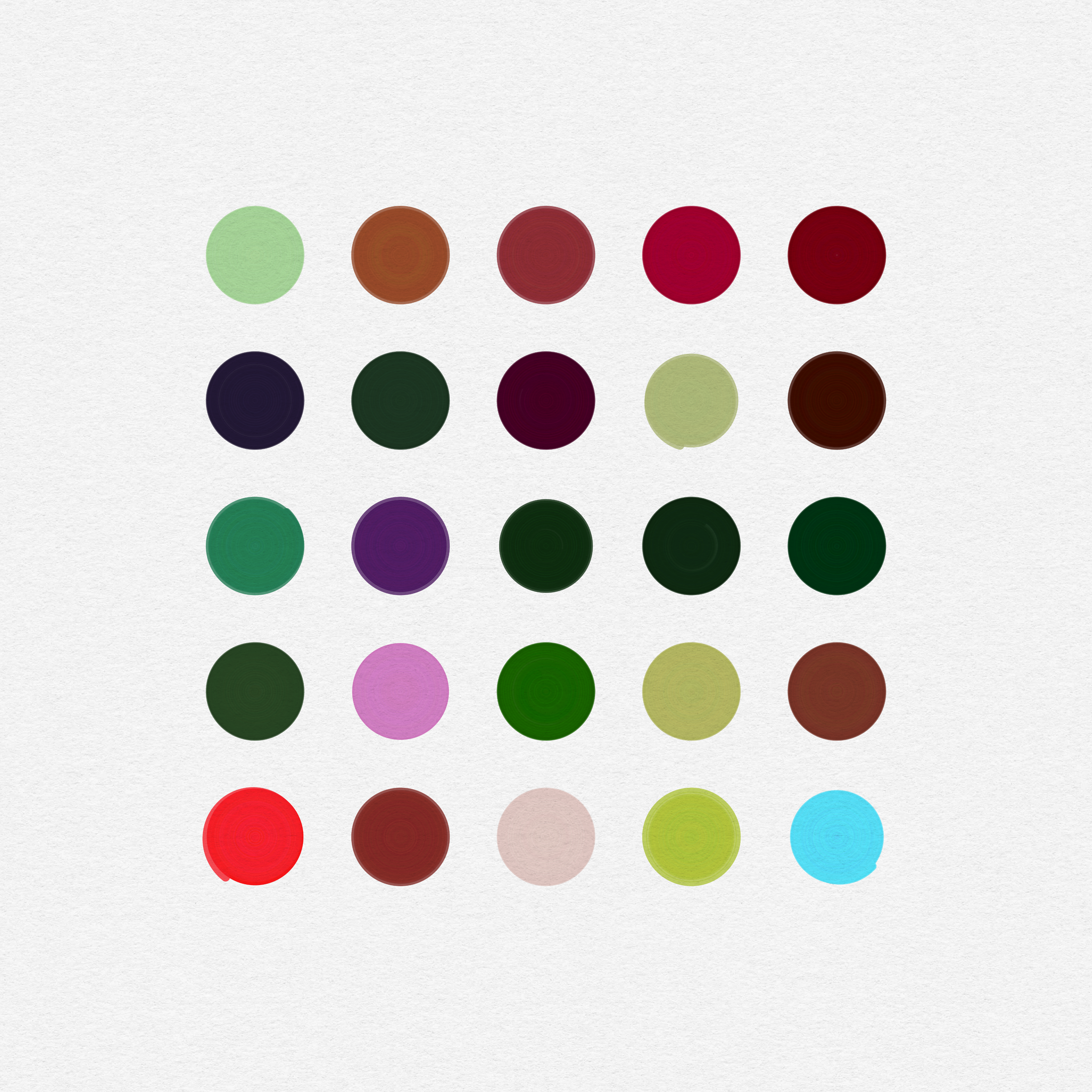 M'Fing Dots on a M'Fing Grid #17 static token preview