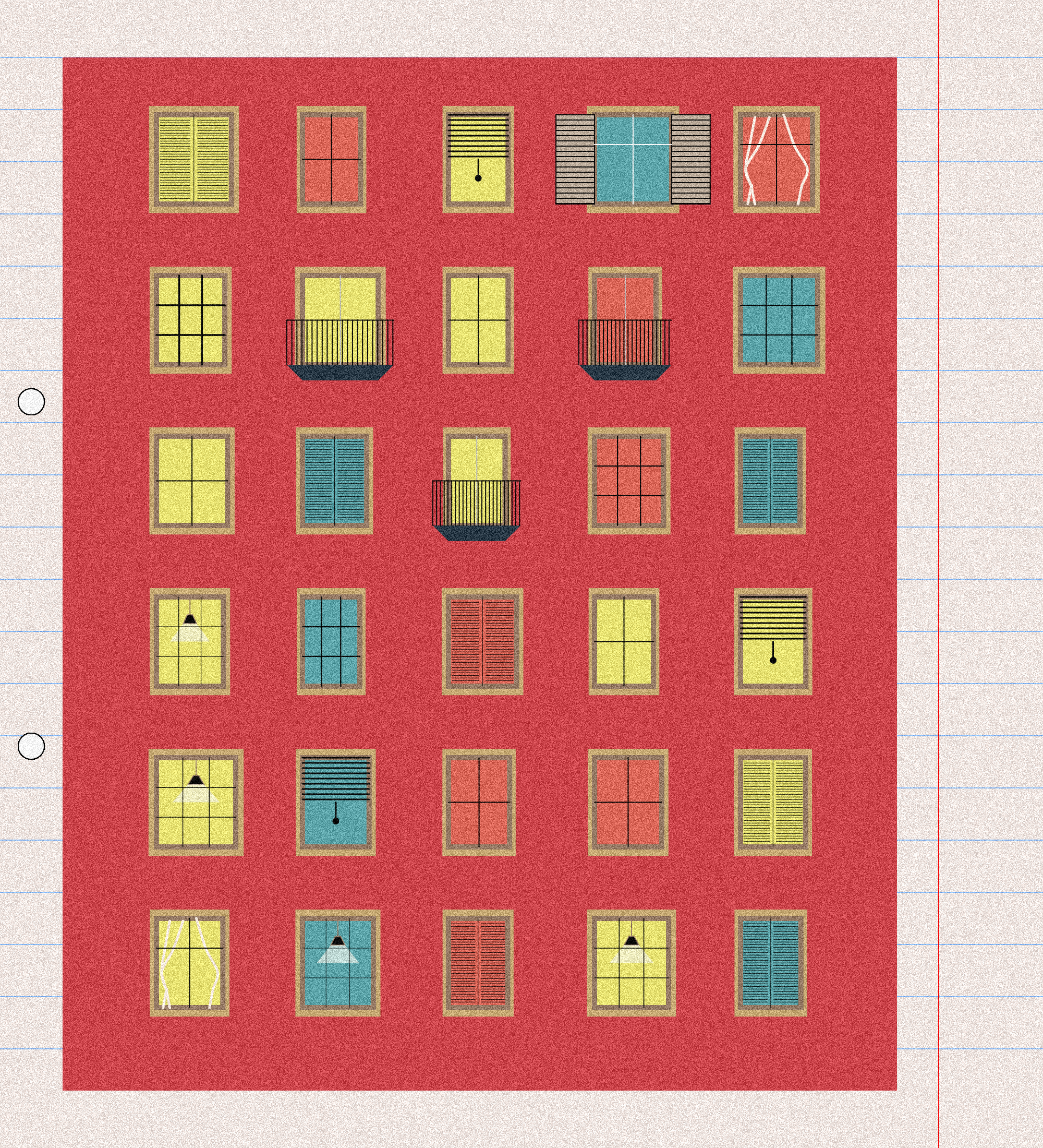 sketchbook page 9: windows #36 static NFT preview