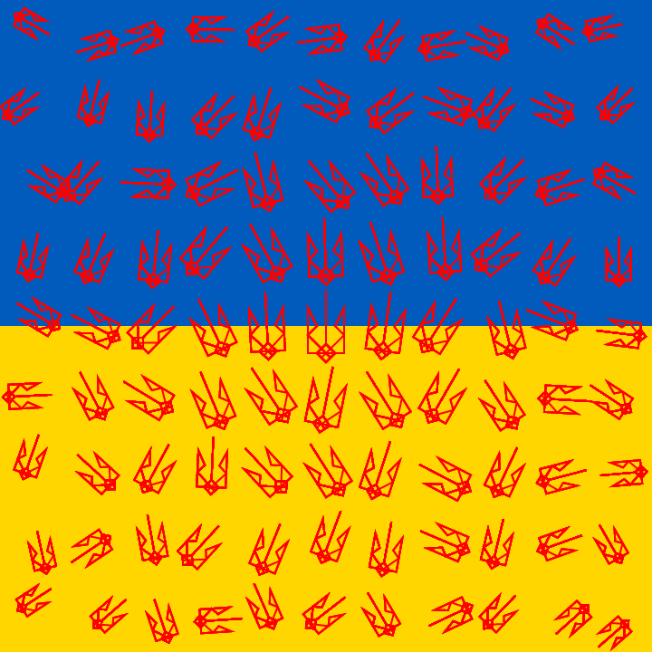 Slava Ukraini #46 static token preview