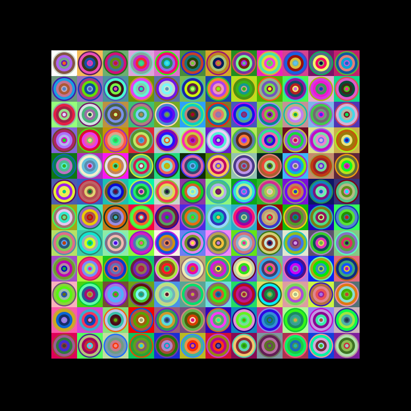 Bulls Eye #13 static token preview