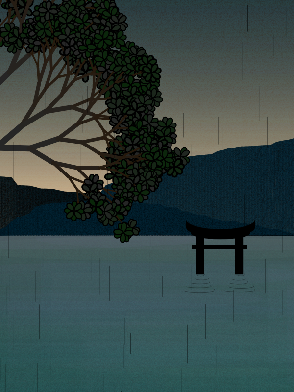 Foggy morning in a village near Tokyo #48 static token preview