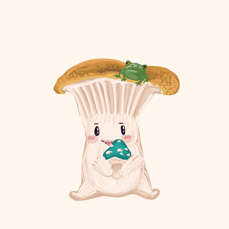 Cute Mushrooms Forest Guys #49 static token preview