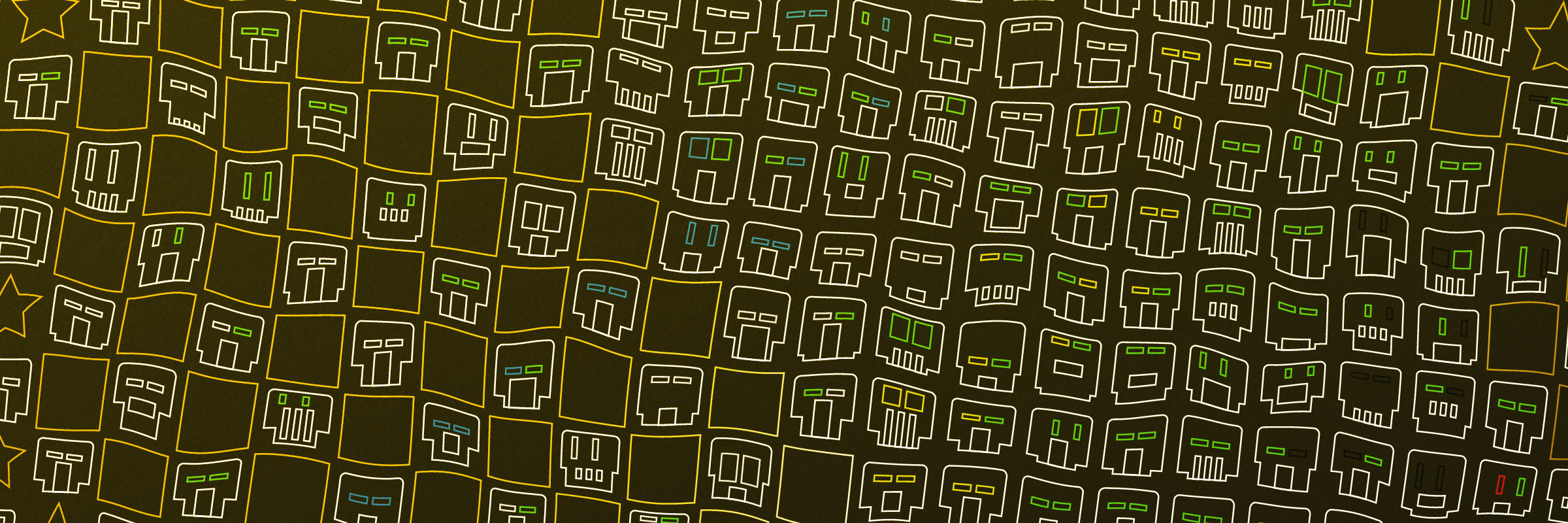 SMOLSKULL-PATTERN #408 static token preview