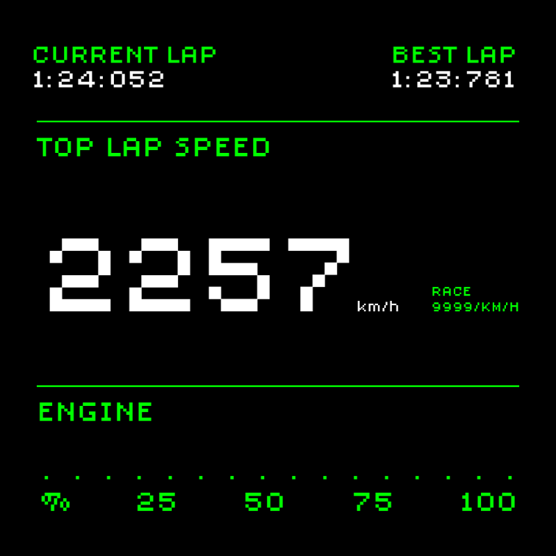 F-1RacingTez #356 static token preview