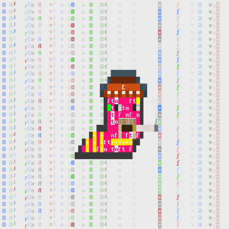 DOS Larva #31 static NFT preview