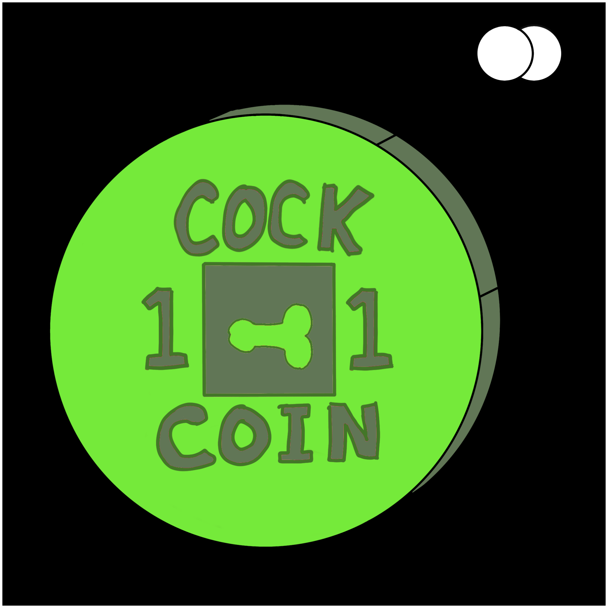 Cockcoins #6 static token preview