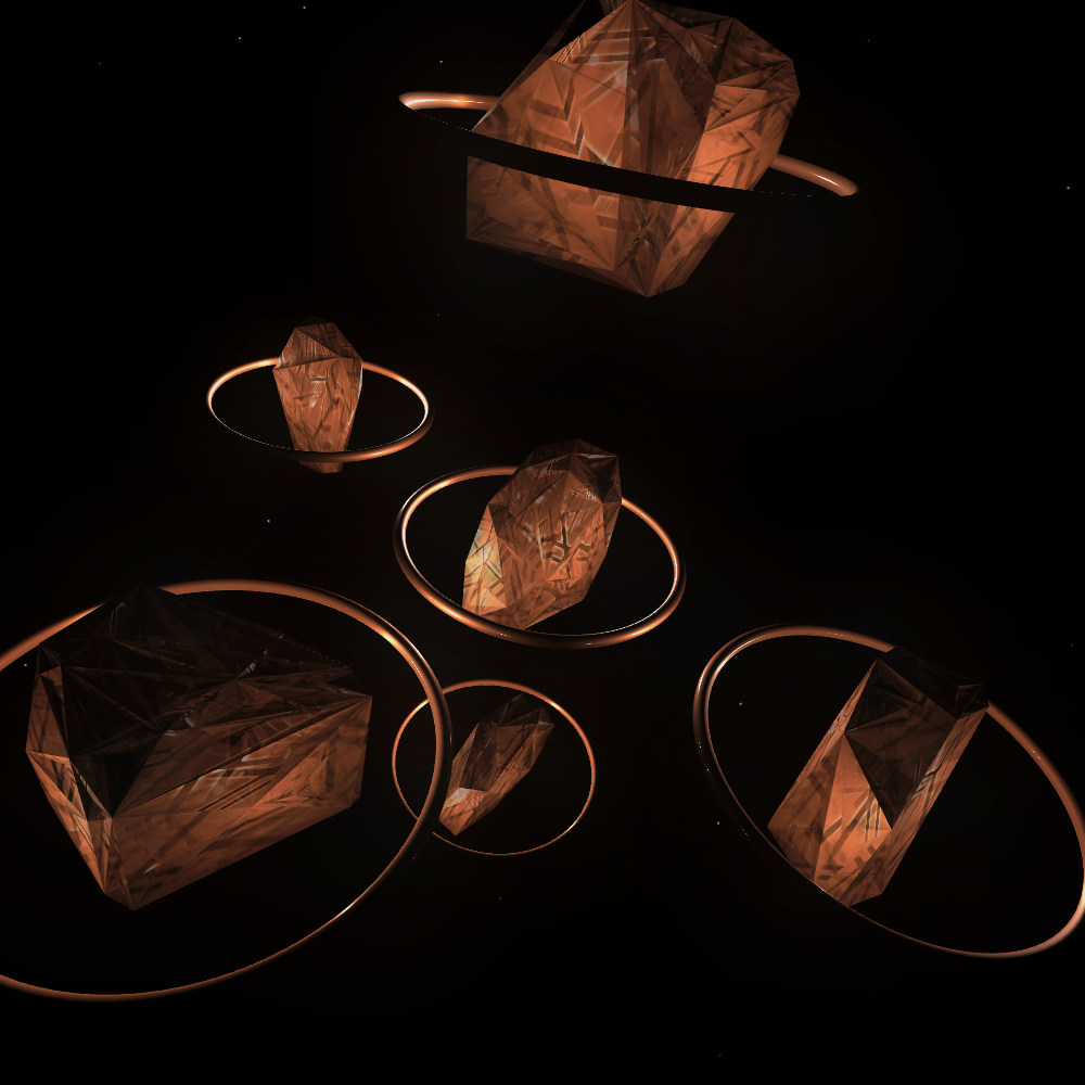 Space Gems #496 static NFT preview