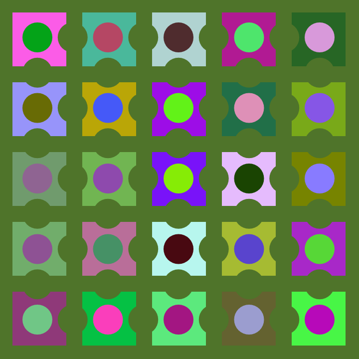 Complementary Dot Logic #190 static NFT preview