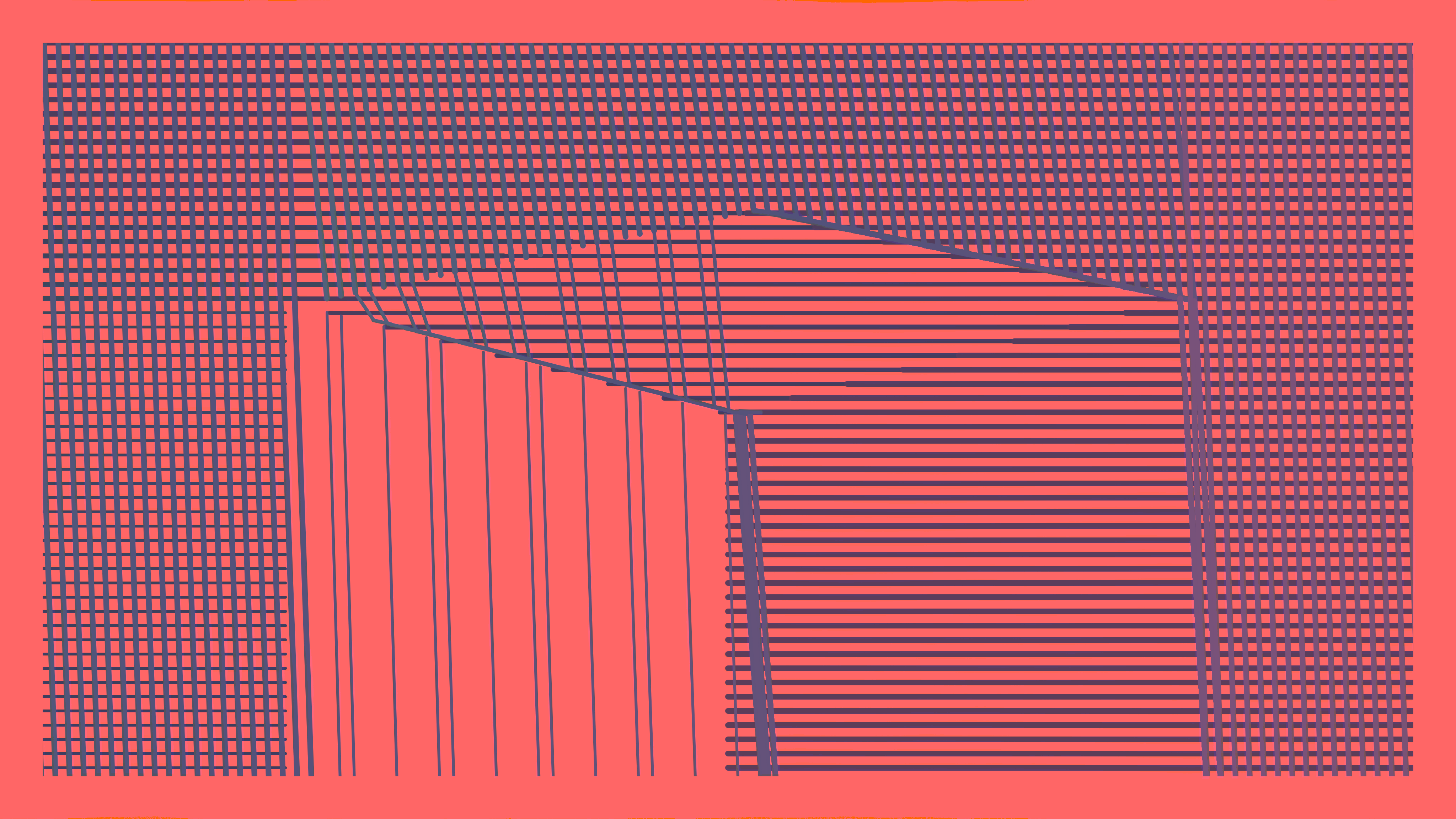 Thread Cascade #320 static NFT preview