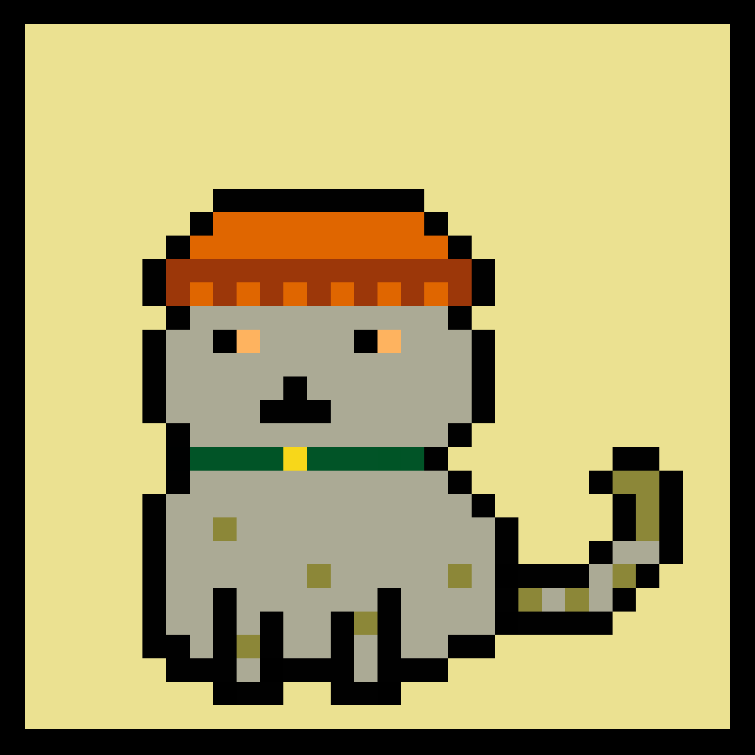 Lazy Kitties #881 static token preview