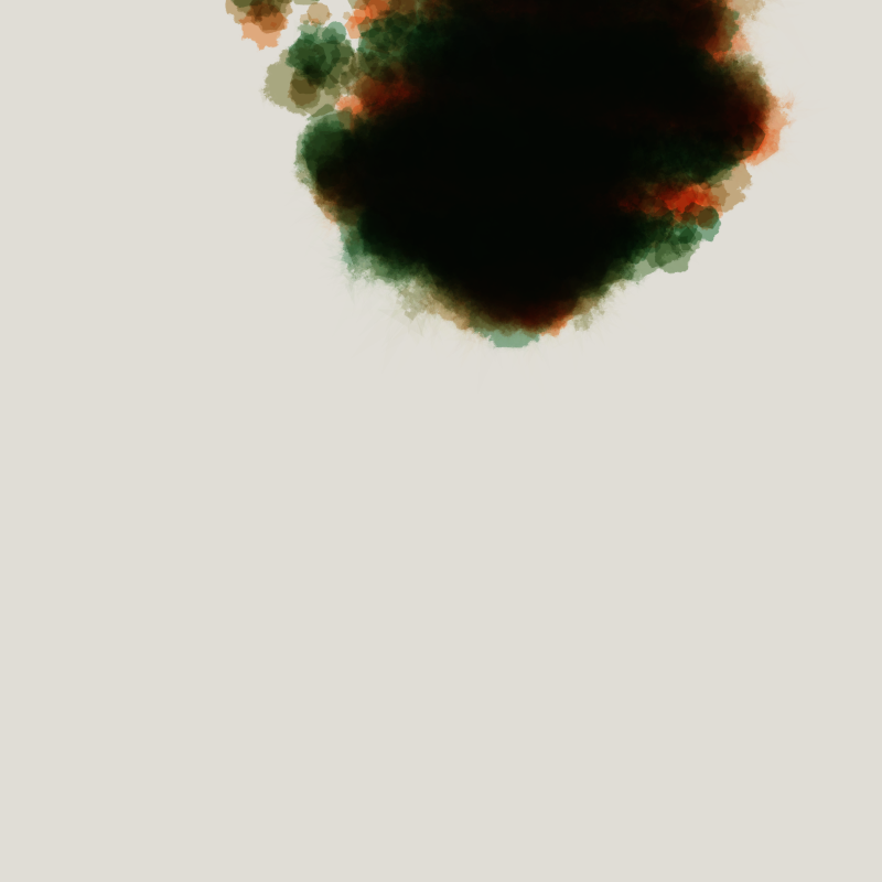 Watercolor Clouds #24 static token preview