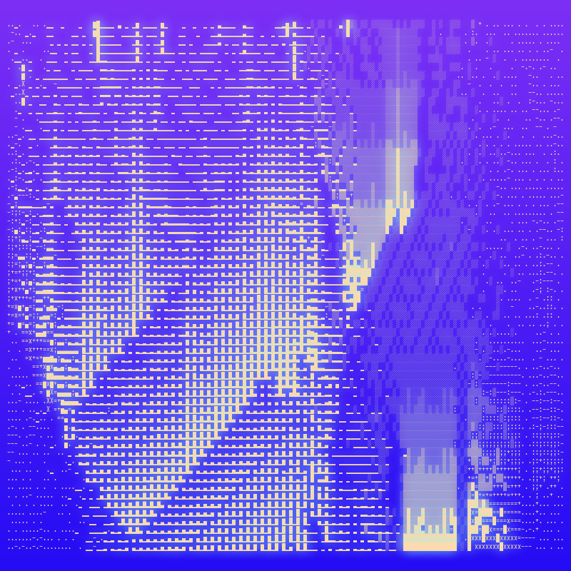 ASCII-SCAPE #243 static token preview